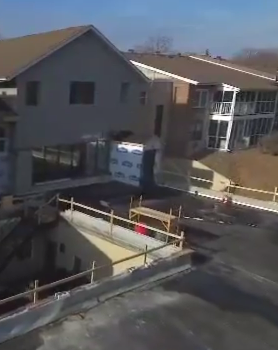 Senior Living Patio Construction Update