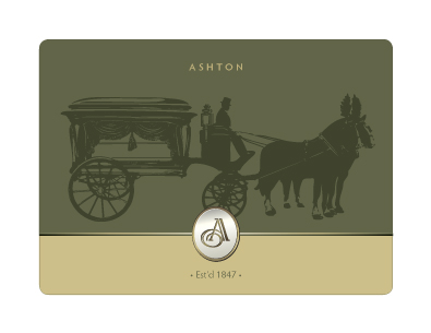 Ashton Funeral Home Plate