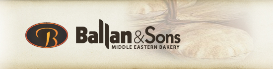Ballan and Sons Bakery - Logo Header