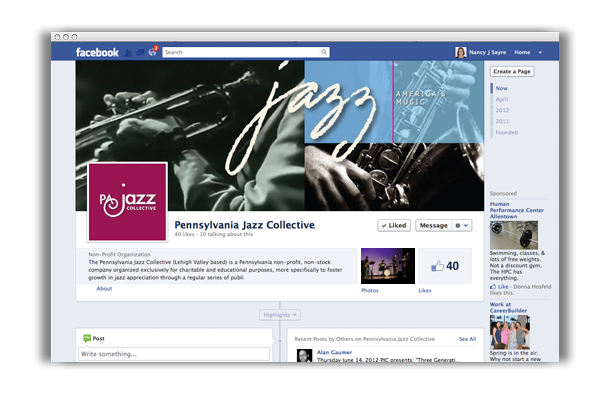 PA Jazz Collective Facebook