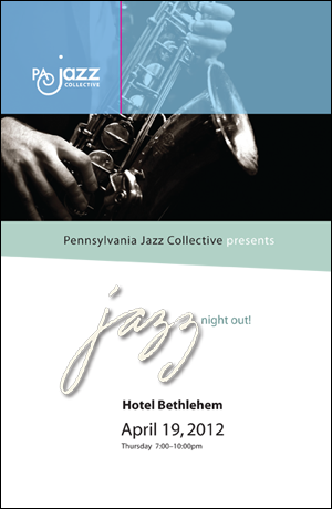 PA Jazz Collective Event Program Cover