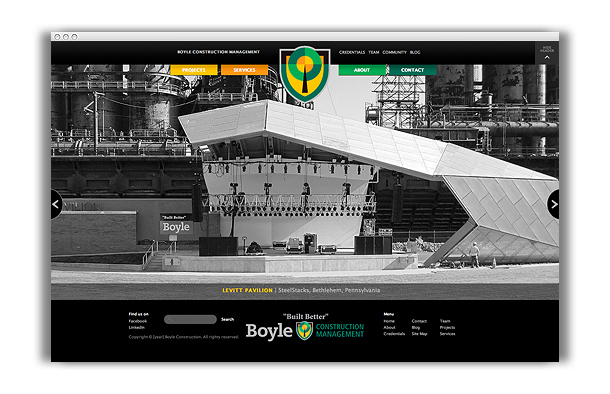 Boyle Construction Website