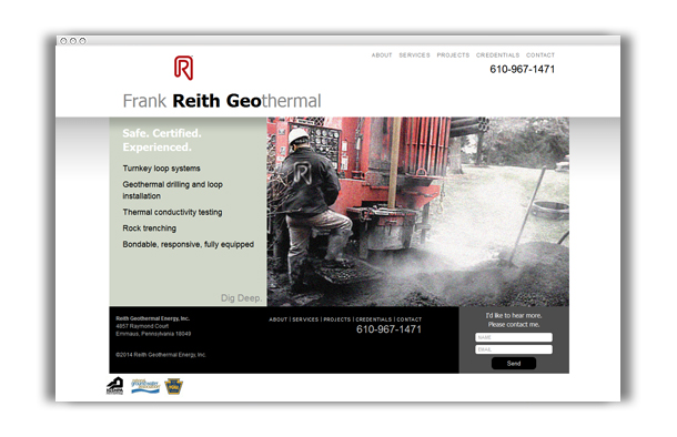 Reith Geo Website