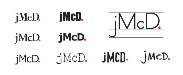 jMcD Keystroke Typography